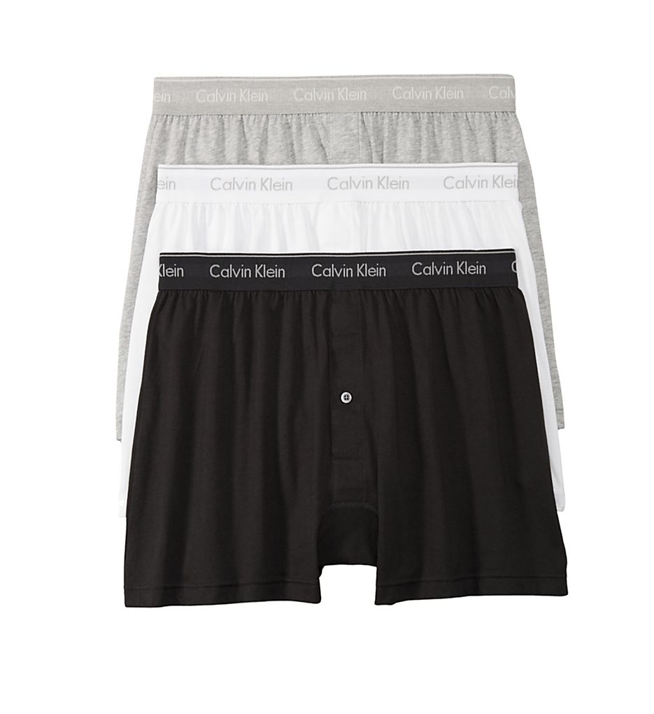 Cotton Classic Knit Boxers 3 Pack