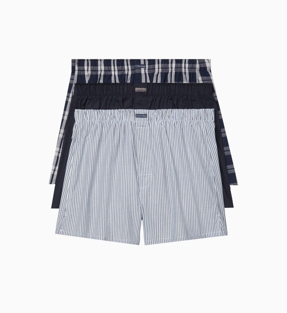 Classic Cotton Woven Boxer - 3 Pack-acs