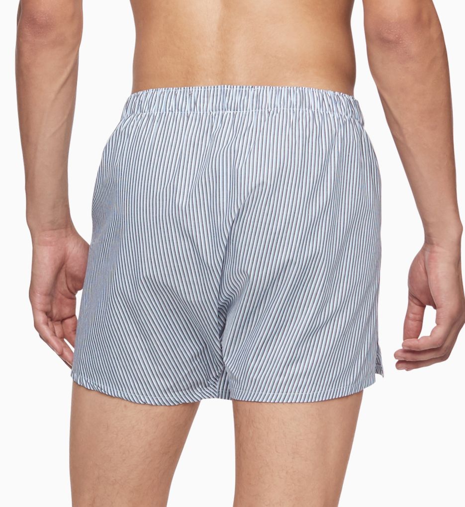 Calvin Klein Classic Cotton Woven Boxer - 3 Pack Tide/Morgan/Montague M  - Image 2