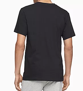 Cotton Classics V-Neck T-Shirts - 3 Pack Black L