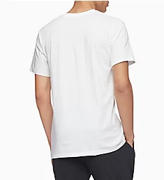 Cotton Classics V-Neck T-Shirts - 3 Pack WHT S
