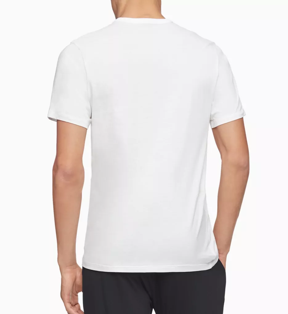 Cotton Classics Slim Fit Crew T-Shirts - 3 Pack WHT S