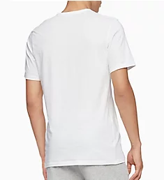 Cotton Classic Slim Fit V-Neck T-Shirt - 3 Pack WHT S