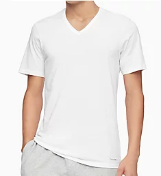 Cotton Classic Slim Fit V-Neck T-Shirt - 3 Pack