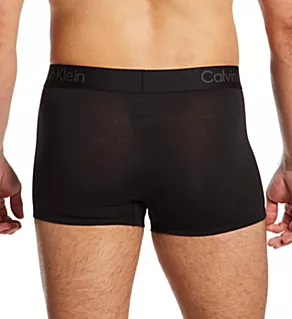 Modern Modal Cotton Low Rise Trunk - 3 Pack Black S
