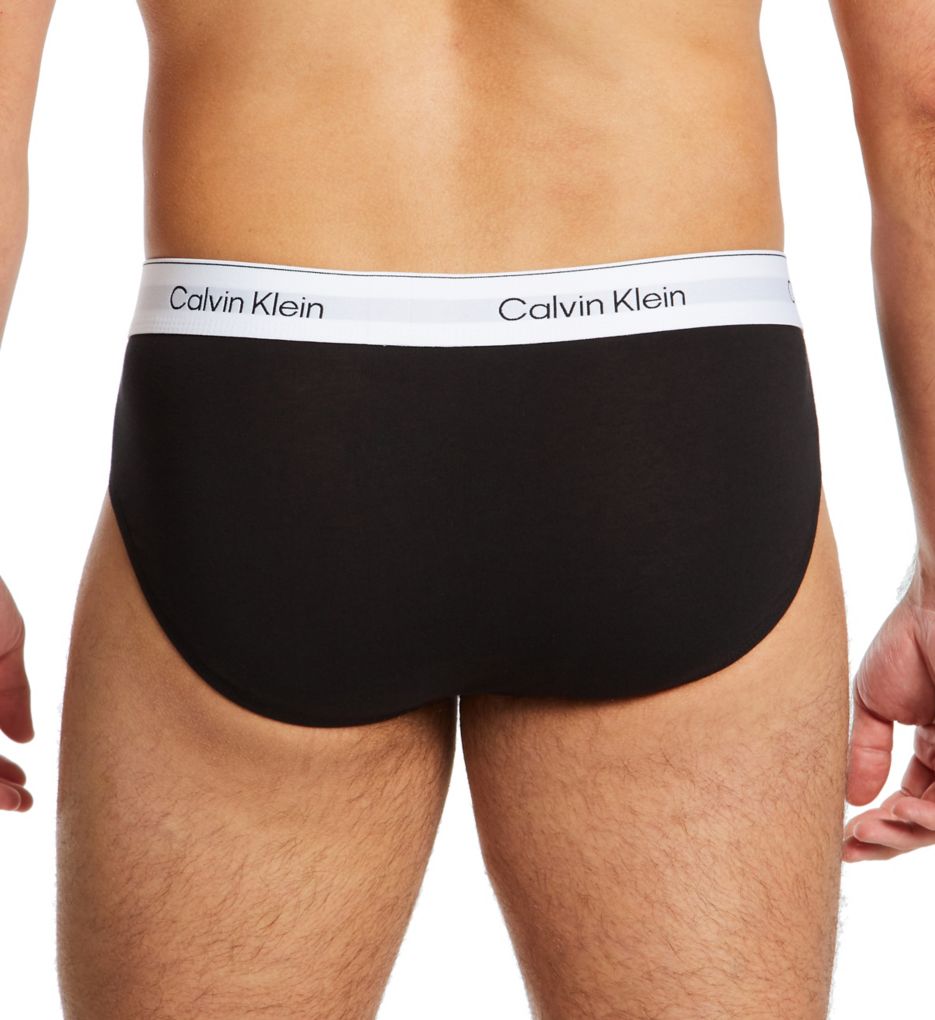 Calvin Klein Icon Cotton Stretch Hip Brief - 3 Pack NB4388 - Image 2