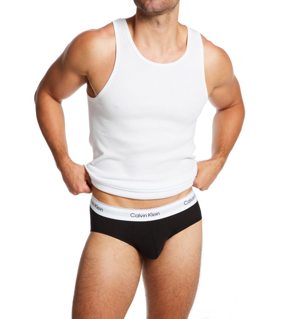 Calvin Klein Icon Cotton Stretch Hip Brief - 3 Pack NB4388 - Image 4