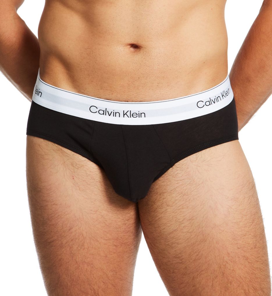 Calvin Klein Icon Cotton Stretch Hip Brief - 3 Pack NB4388 - Image 1