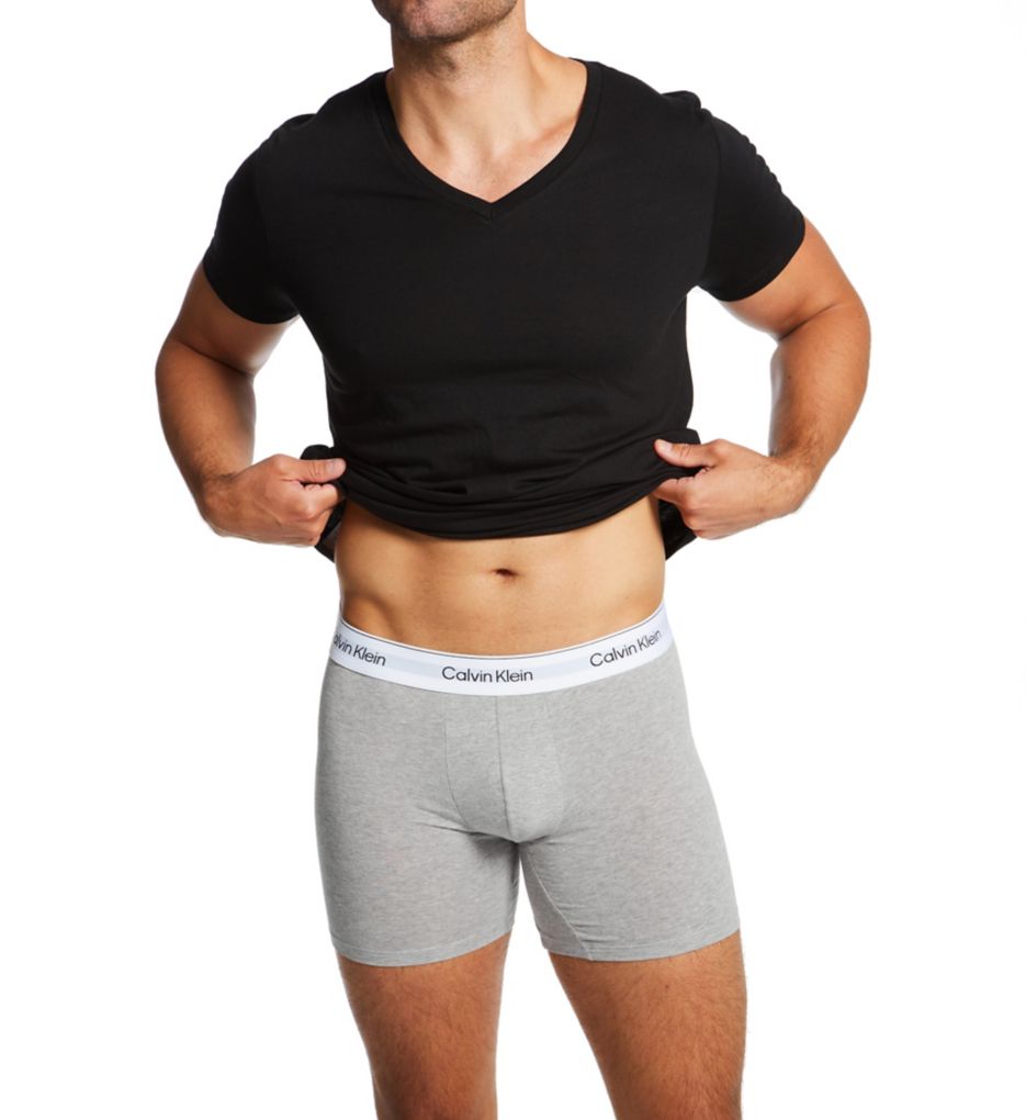 Calvin Klein Icon Cotton Stretch Boxer Brief - 3 Pack NB4394 - Image 5
