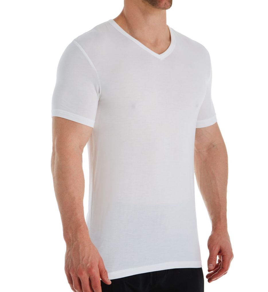 calvin klein modal v neck