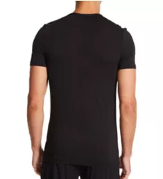 Ultra Soft Short Sleeve Crew Neck BLK L