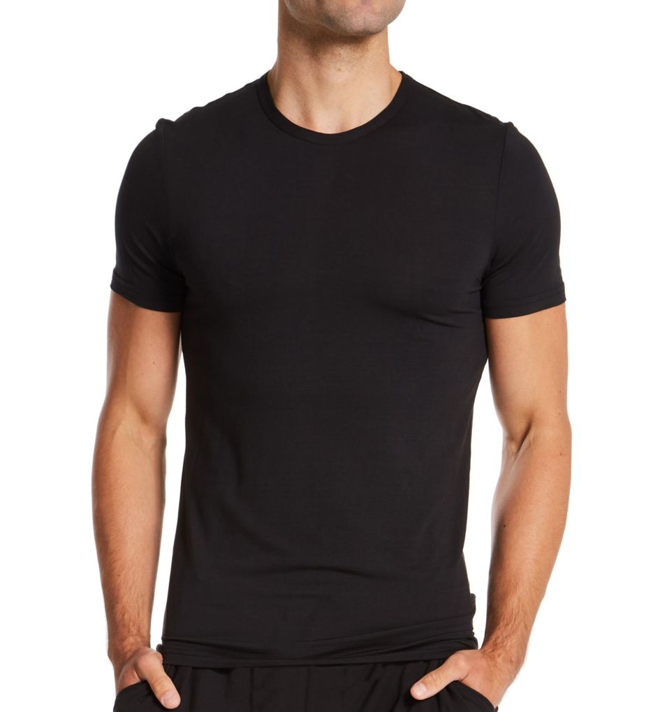 Calvin Klein Mens Ultra Soft Modal Crew Neck T-Shirts