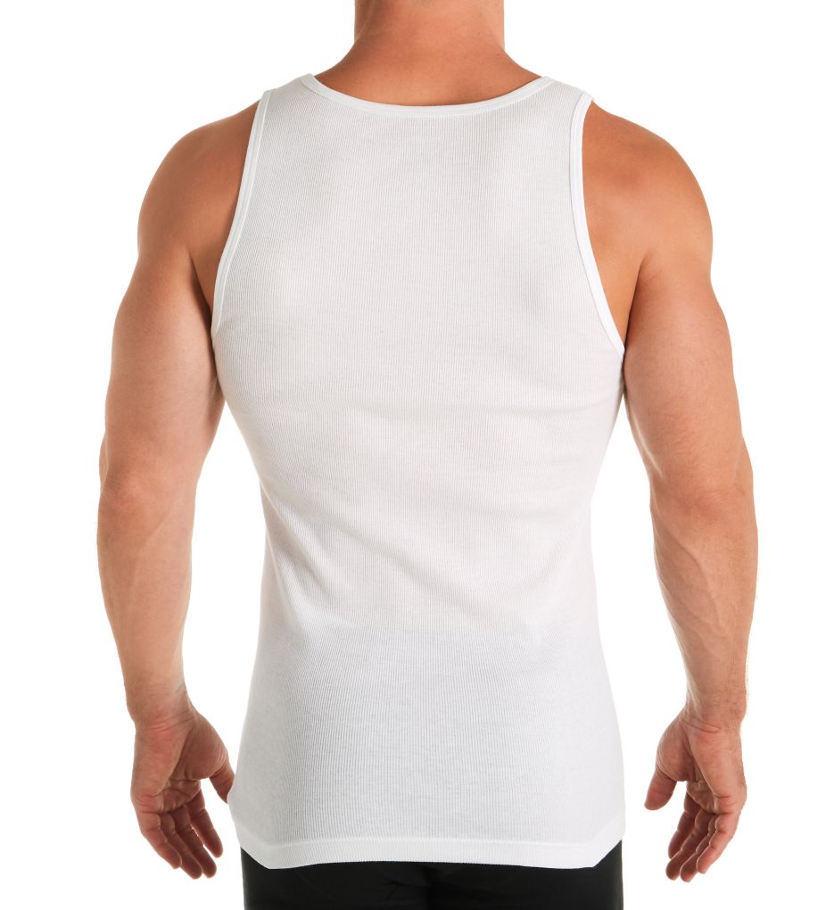 Cotton Classic Ribbed Tank Top - 3 Pack