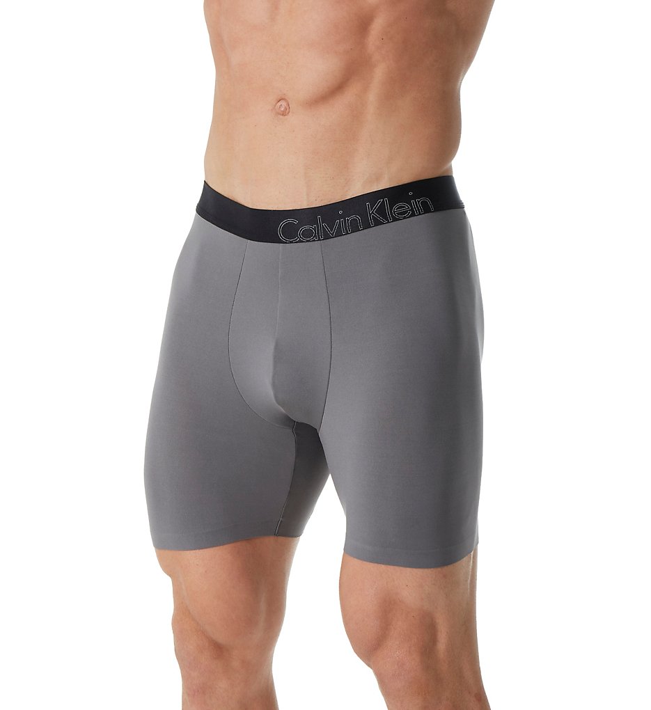 Calvin Klein NU8660 Edge Micro Stretch Boxer Briefs (Grey Sky)
