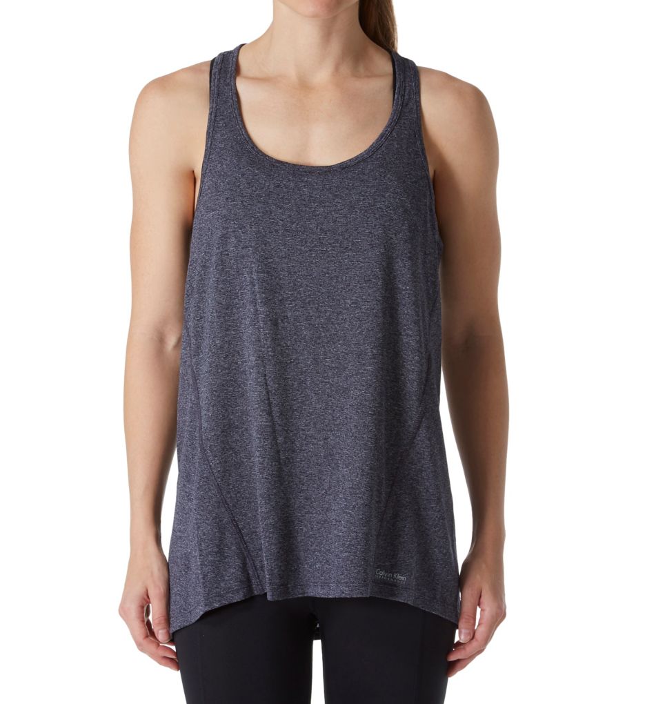 Performance High-Low Motivate T-Back Tank-fs