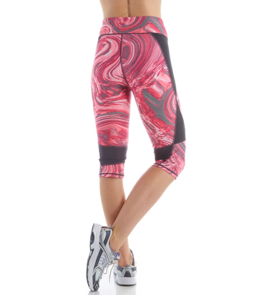 Performance Printed High Waist Over The Knee Tight