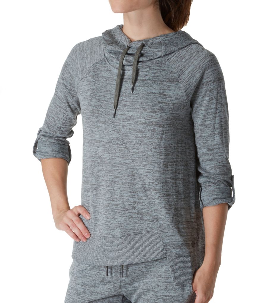 Performance 3/4 Sleeve Lightweight Cowl Pullover-acs