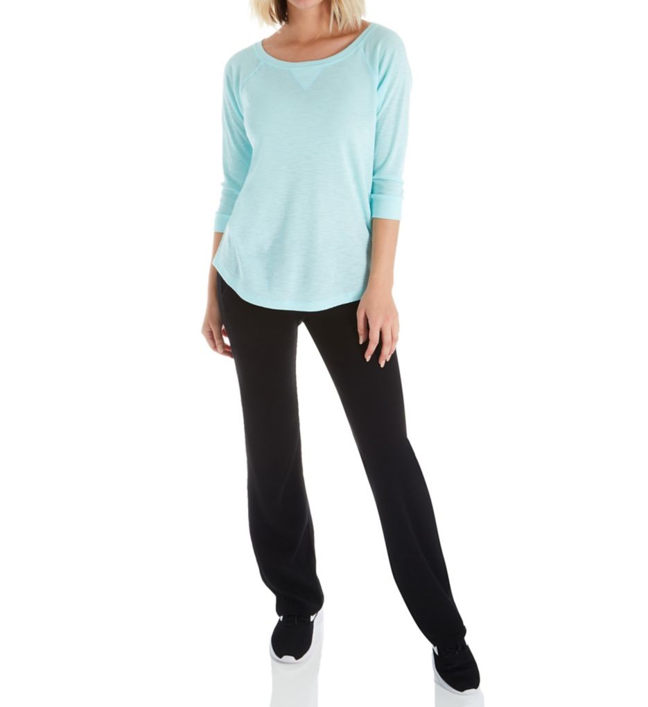 Thermal Wide Leg Pant with Front Pockets-cs1