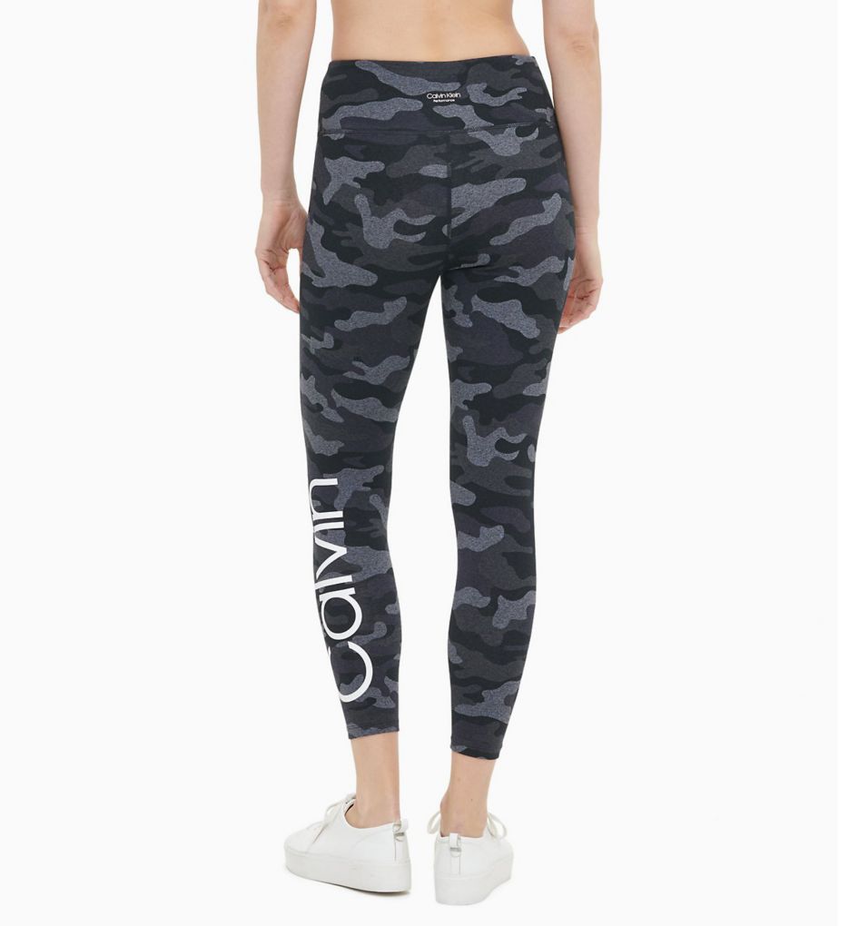 Camo Print High Waist 7/8 Legging