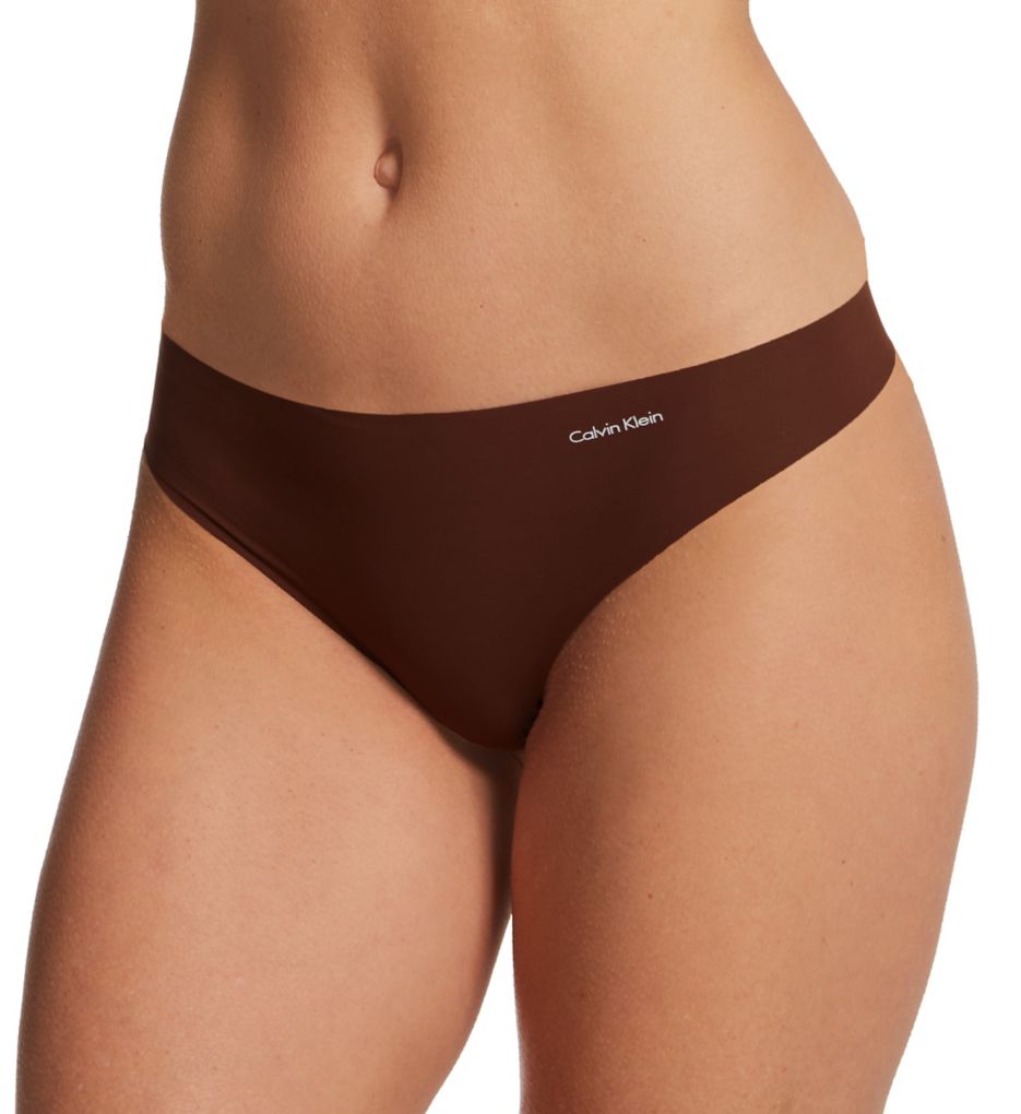 Calvin Klein Women's Invisibles 3-Pack Thong Underwear QD3558