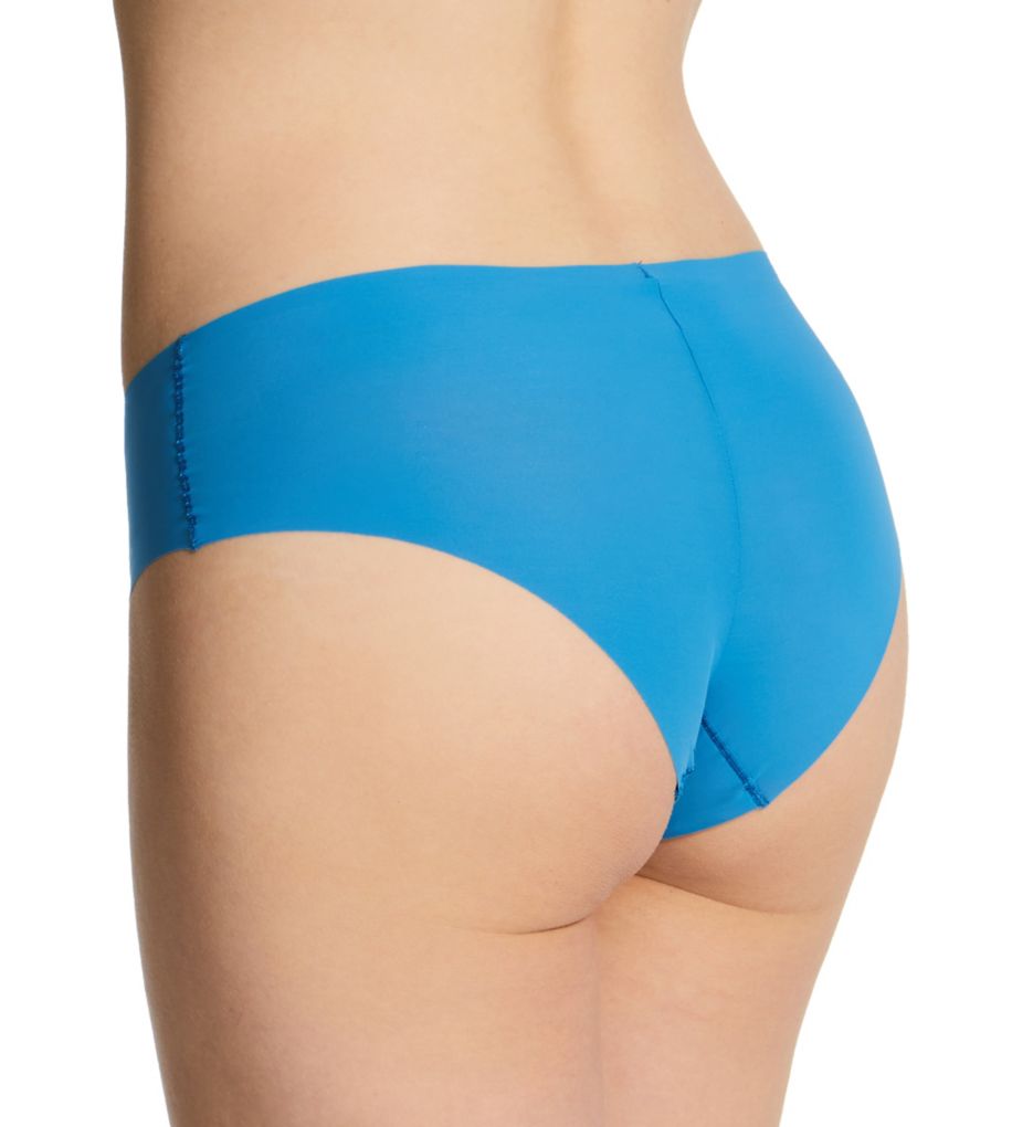 Calvin Klein Women's Cotton Form Thong Panty Underwear, Blue Granite, Small  S