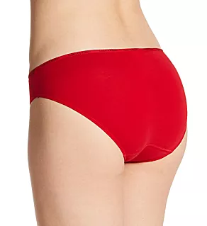 Signature Cotton Bikini Panty - 5 Pack RedBlackGreyWhtBerry XS