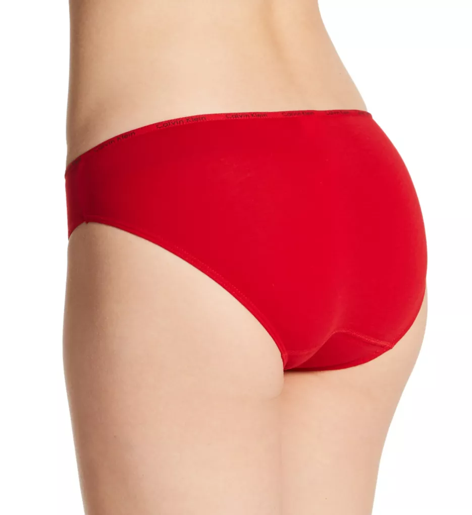 Women's Cotton Stretch Bikini Underwear - Auden™ Cherry Red XS