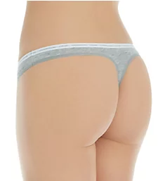CK One Cotton Thong Grey Heather S