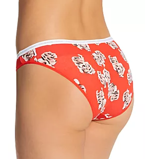 CK One Cotton Bikini Panty Tuscan Terra Cotta L