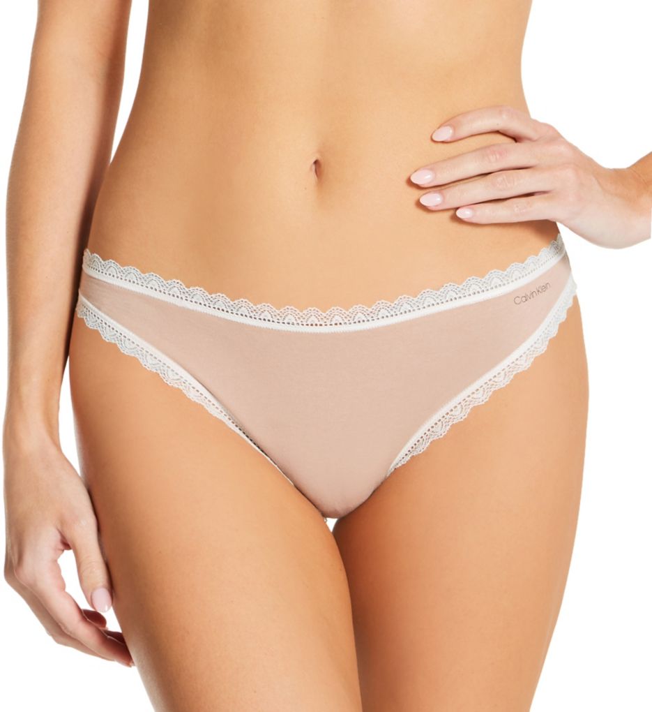 Calvin Klein - Calvin Klein QD3826 Flirty Cotton Bikini Panty (Cedar XS)