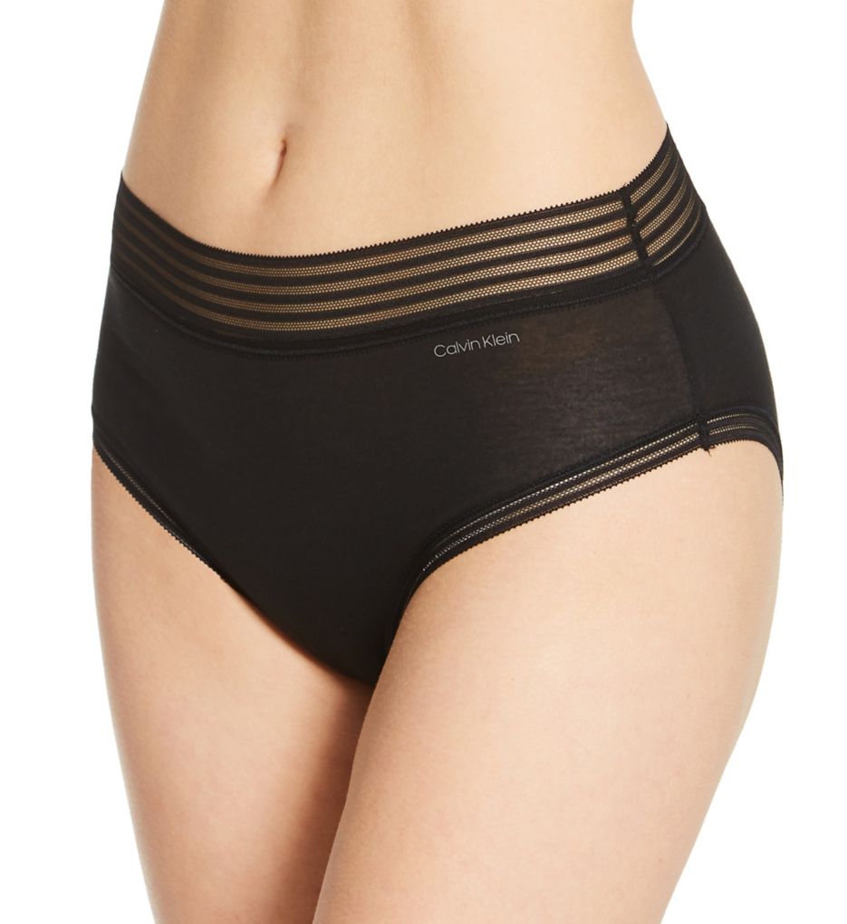 Calvin Klein Ultra-soft Modal Hipster Brief - Black