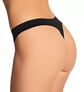 Bonded Flex Thong Black S