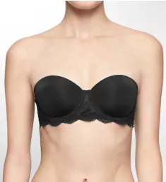 Seductive Comfort Customized Strapless Push-Up Bra Black 30D