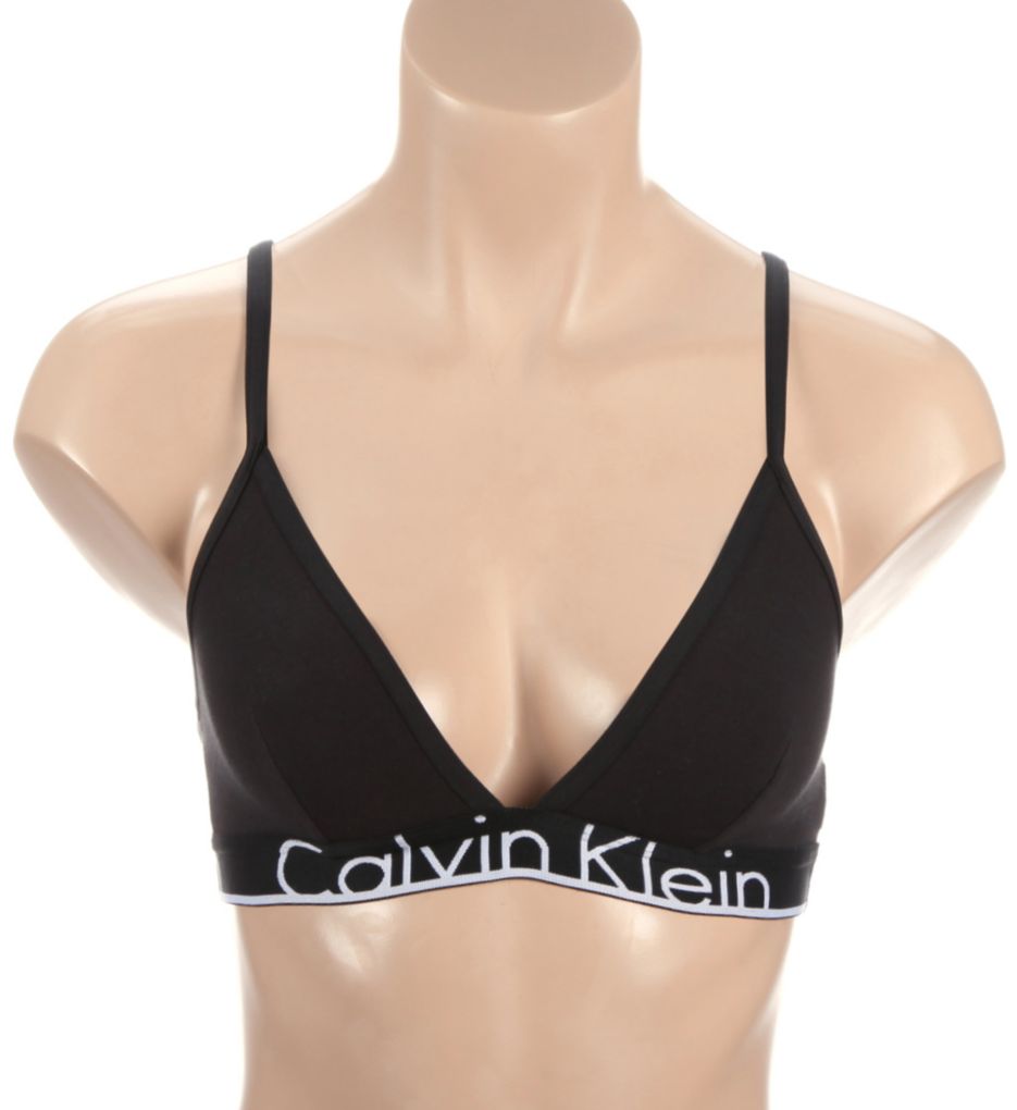 Calvin Klein ID Unlined Triangle Bralette-fs