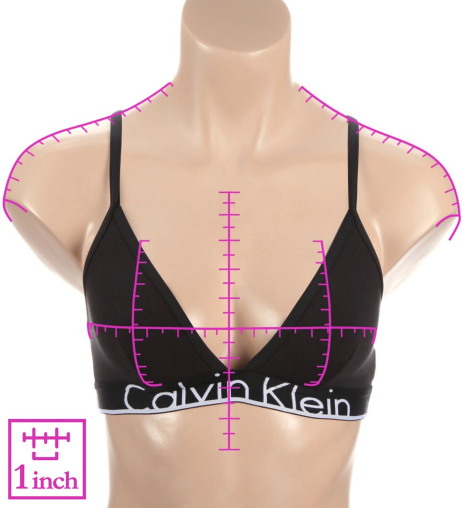 Calvin Klein ID Unlined Triangle Bralette-ns7