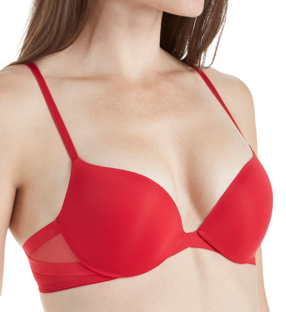 Sculpted Plunge Push Up Bra-acs