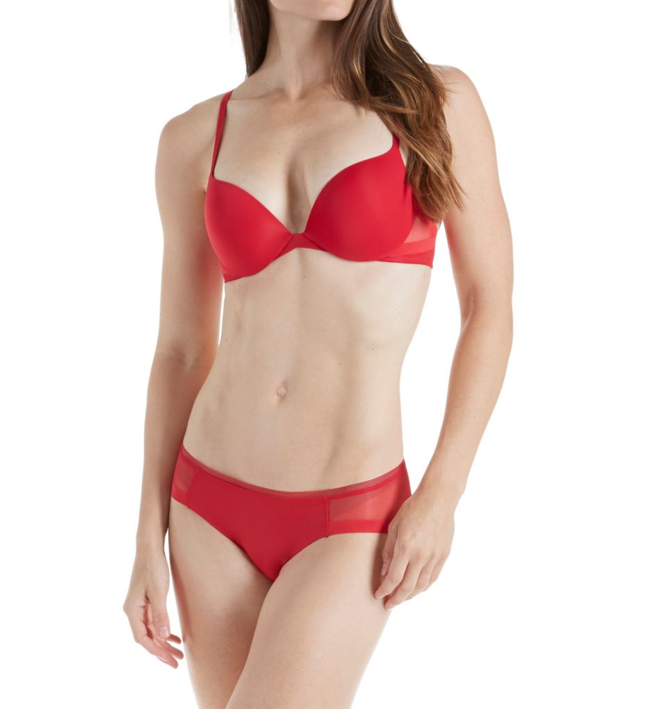 Sculpted Plunge Push Up Bra-cs4