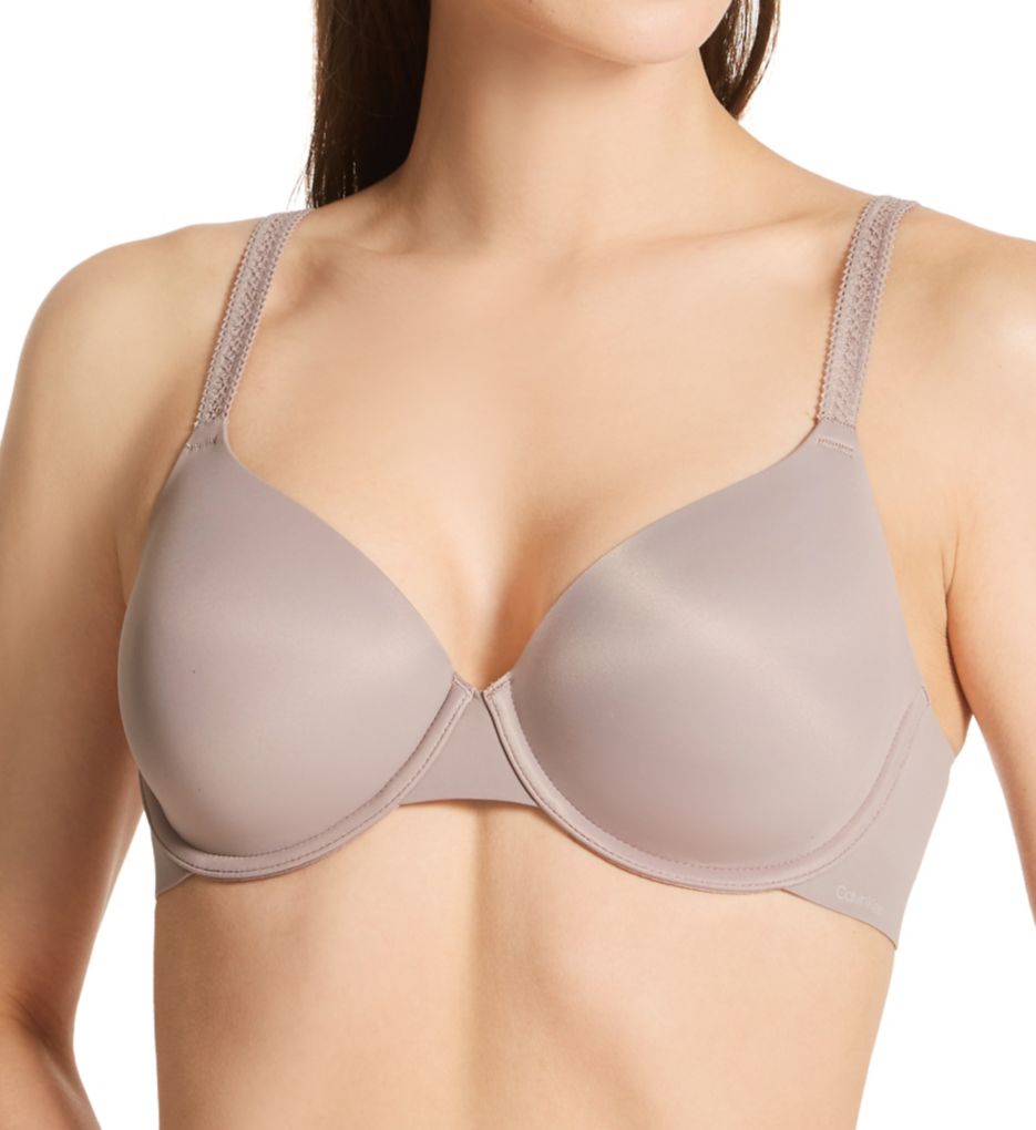 Women's Liquid Touch Lightly Lined Perfect Coverage Bra Qf4082 In Bare  (nude 5)
