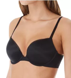 Liquid Touch Push Up Plunge Underwire Bra Black 38C