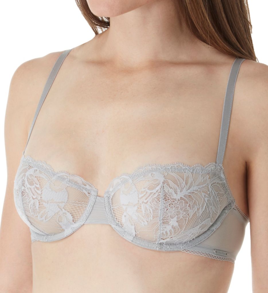 Bird Lace Unlined Balconette Bra-acs