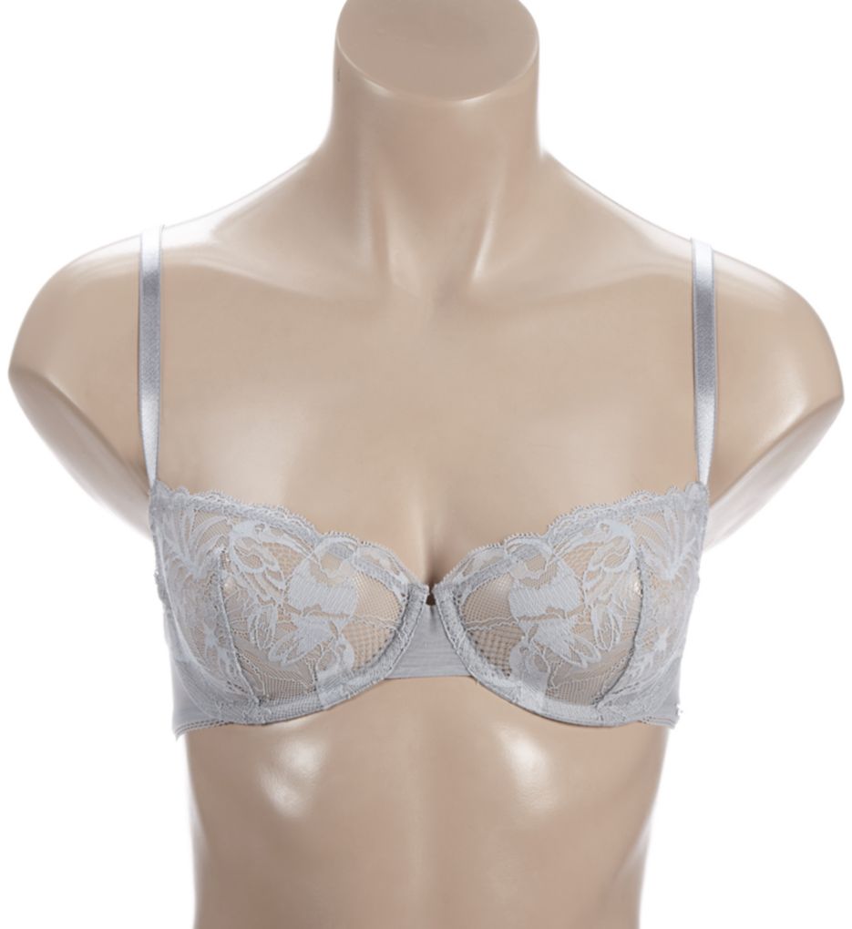 Bird Lace Unlined Balconette Bra-fs