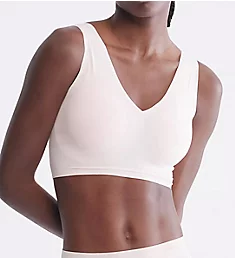 Invisibles Lightly Lined V-Neck Bralette Nymph's Thigh XS