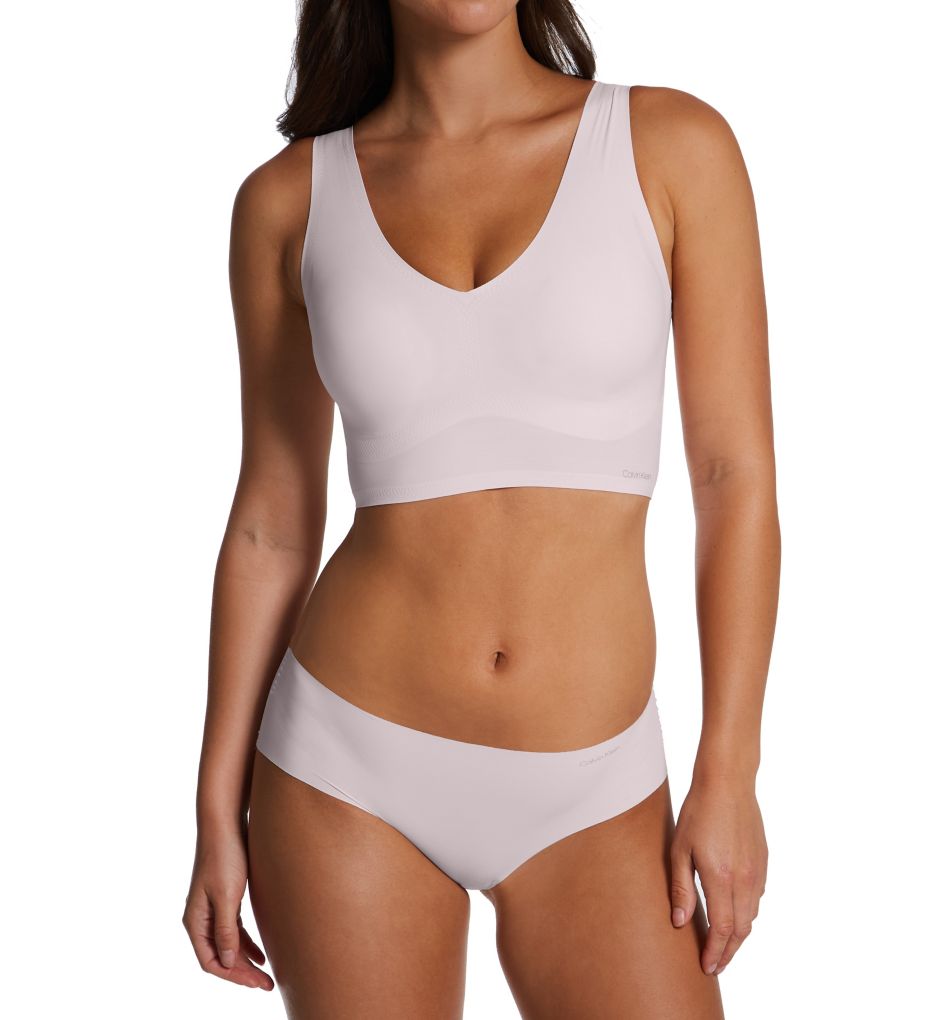 Calvin Klein, Intimates & Sleepwear, Calvin Klein Womens Invisibles  Lightly Lined Vneck Bralette Bare Qf478 Small