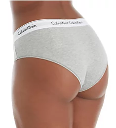 Modern Cotton Plus Size Boyshort Panty Grey Heather 1X