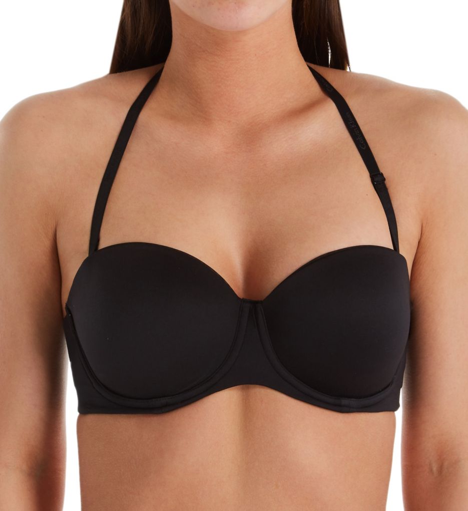 Calvin Klein - Strapless Bra Lightly Lined in Black