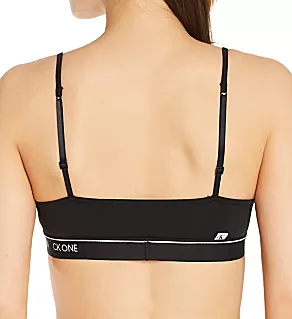 CK One Micro Lightly Lined Bralette Black XL