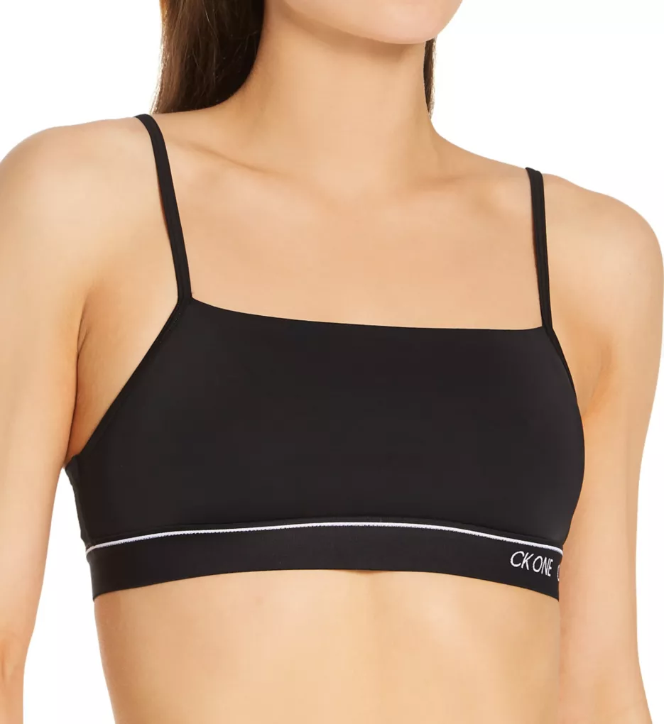 Calvin Klein Ck One Cotton Unlined Bralette Qf5727 Logo Step Print_sea –  CheapUndies