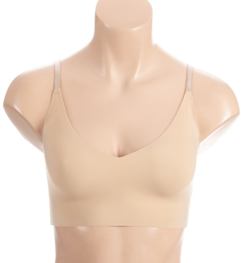 Calvin Klein Invisibles Comfort Lightly Lined Triangle Bralette QF5753 Rain  Dance