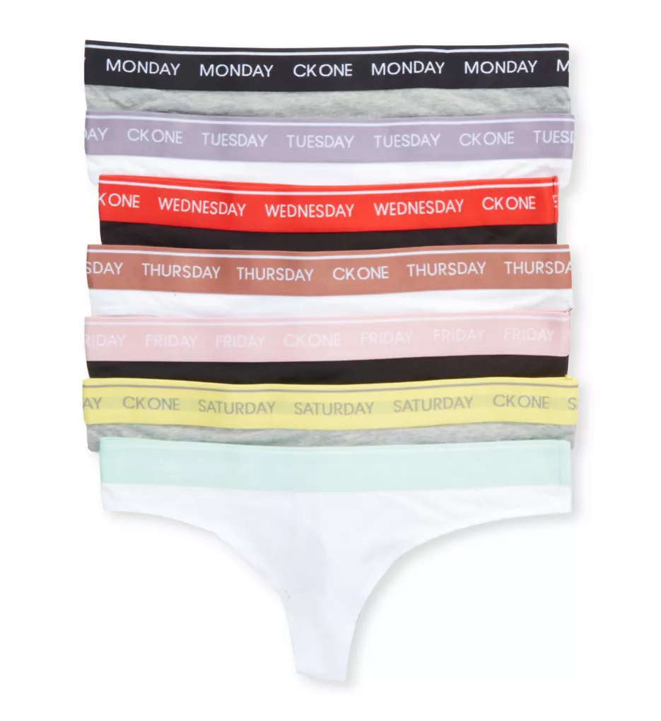 CK One Thong - 7 Pack BFTPURMS L