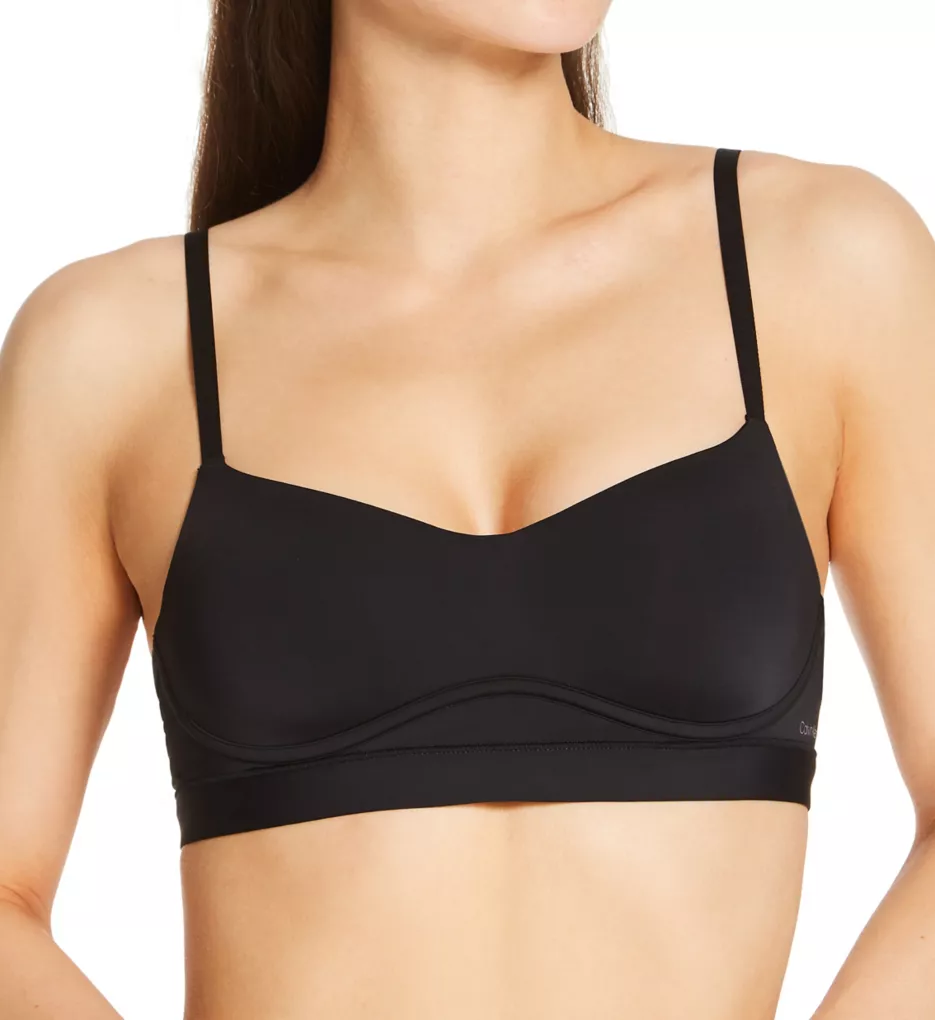 ブラジャー ^ ^ Women's Tailored Logo AF Push-Up Bra QF6866AD Upushall Push Up Front Closure Bras for Women Seamless